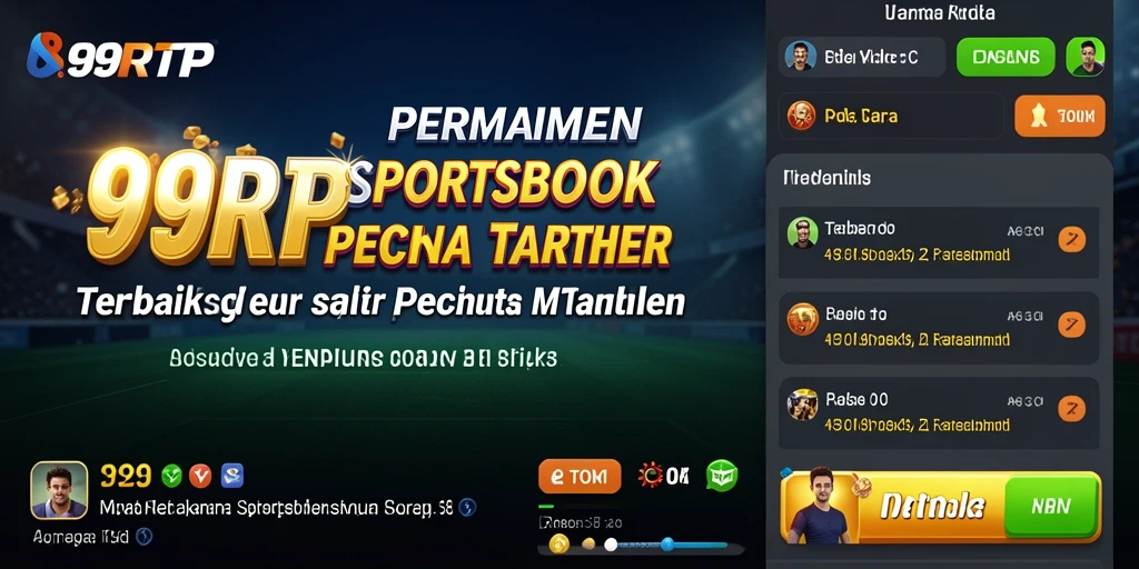 Tampilan gameplay Sportsbook yang menarik dan interaktif.