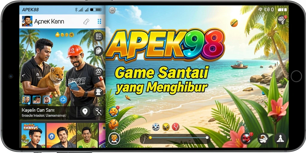 Screenshot APEK88 menunjukkan gameplay yang menarik dan penuh warna.