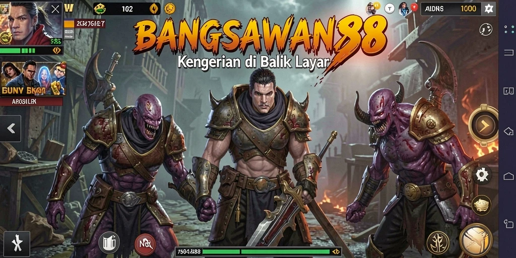 Gameplay BANGSAWAN88 dengan suasana Horror yang mencekam.