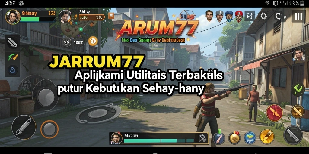 Screenshot utama JARUM77 menampilkan antarmuka pengguna yang intuitif.