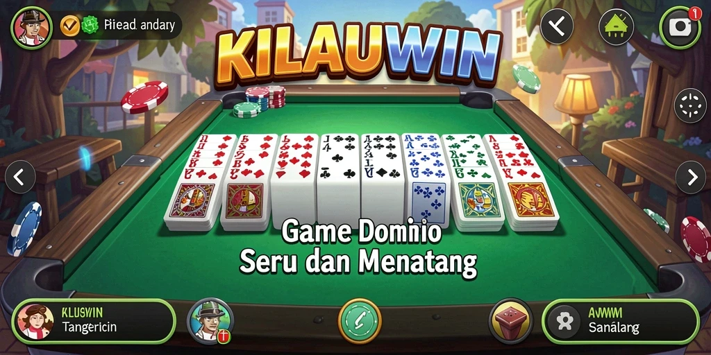 Screenshot menunjukkan gameplay seru di KILAUWIN dengan teman-teman.