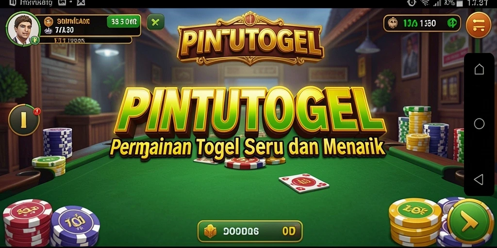 Tampilan seru gameplay PINTUTOGEL dengan fitur menarik.