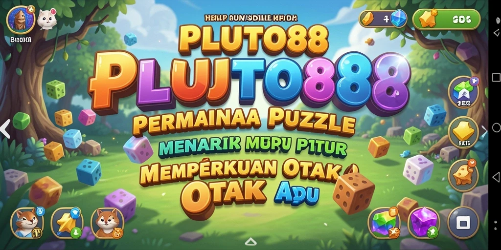 Tampilan gameplay seru di PLUTO88 dengan teka-teki yang menarik.