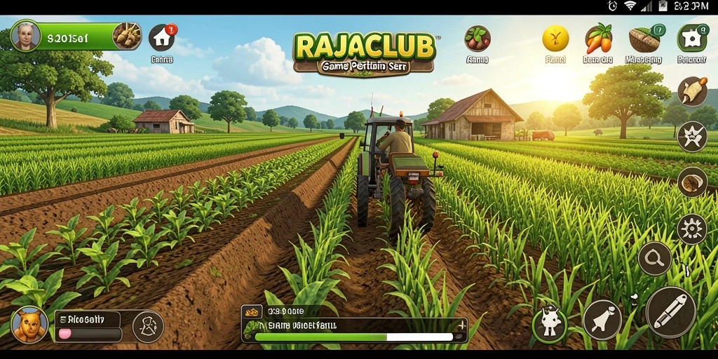 Tampilan gameplay RAJACLUB yang menarik dan interaktif.