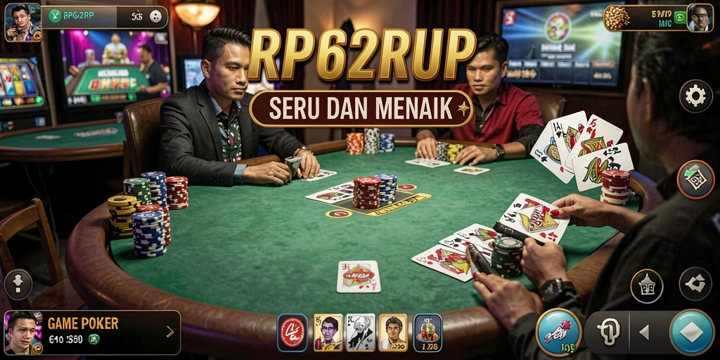 Gameplay menarik dari RP62RP dengan suasana Poker yang seru.