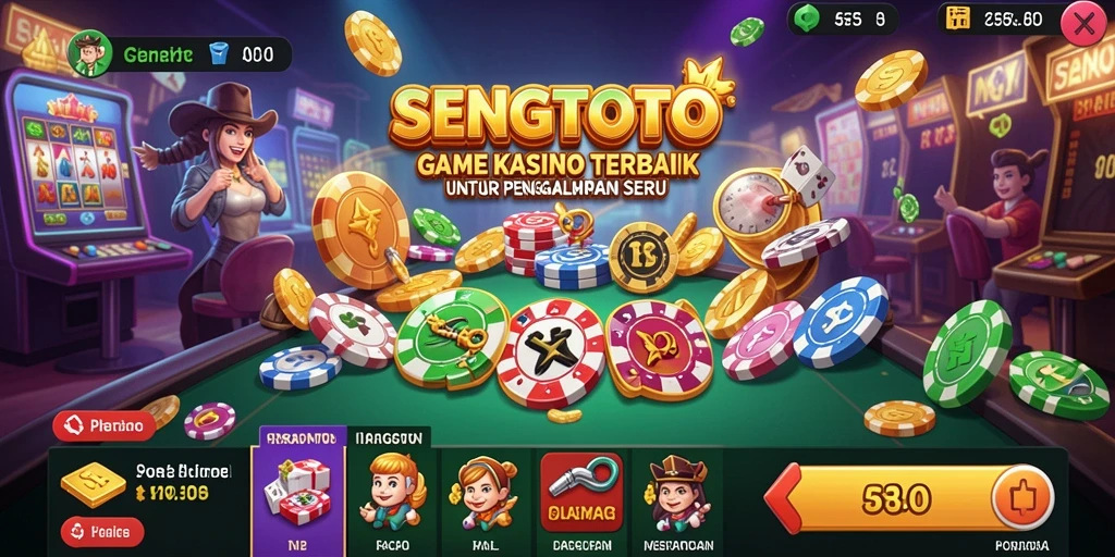 Tampilan gameplay SENGTOTO yang seru dan menarik.