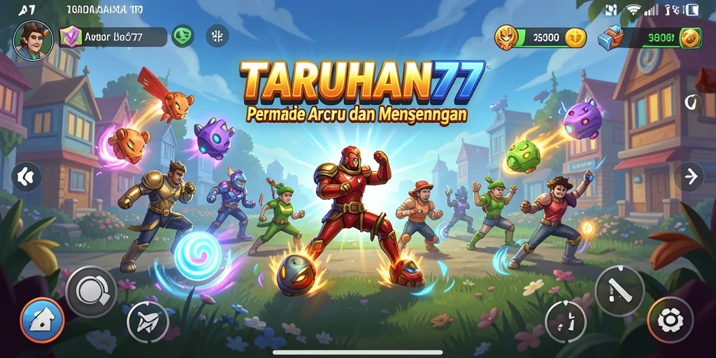 Tangkapan layar TARUHAN77 menampilkan gameplay yang dinamis dan menarik.